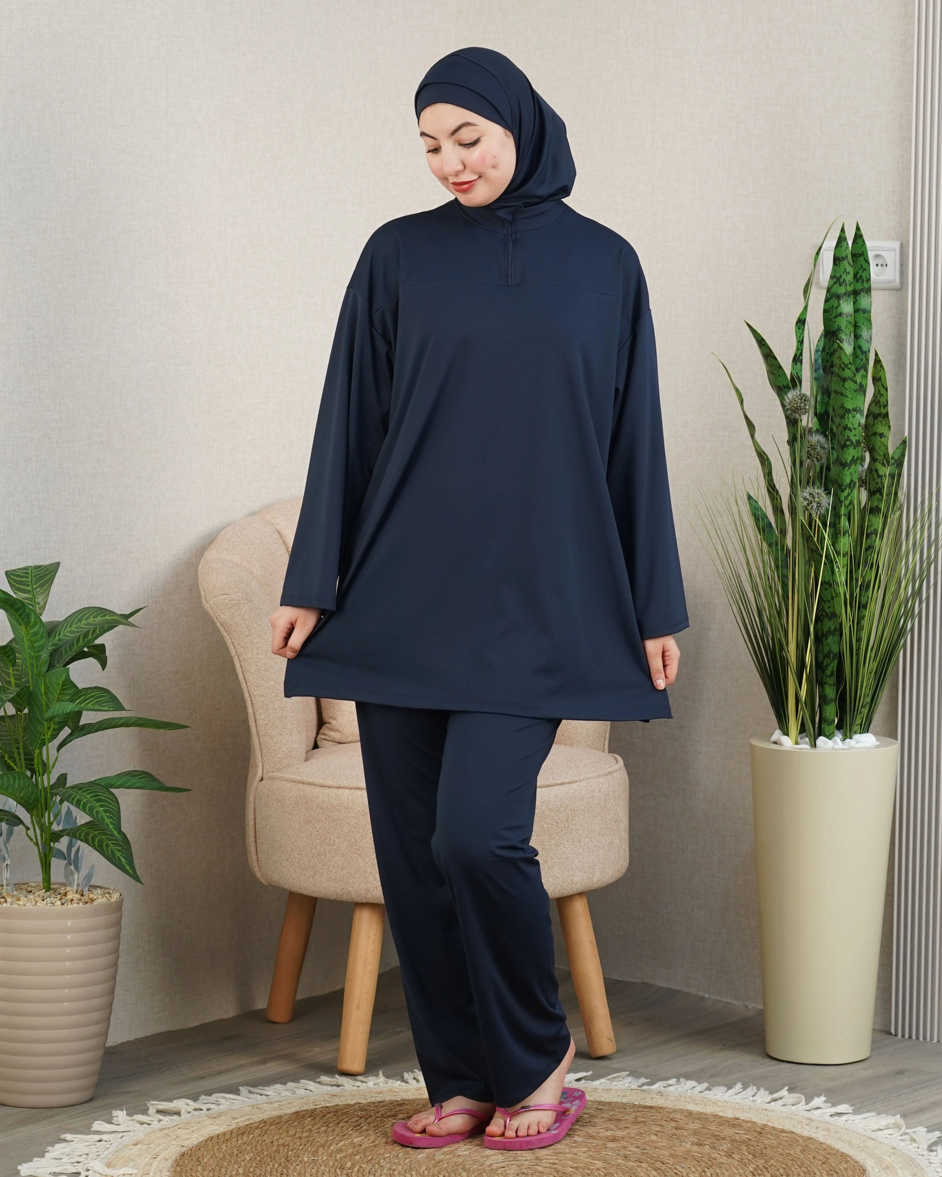 Burkini Pure Confort—Style Sport-Chic & Protection Totale