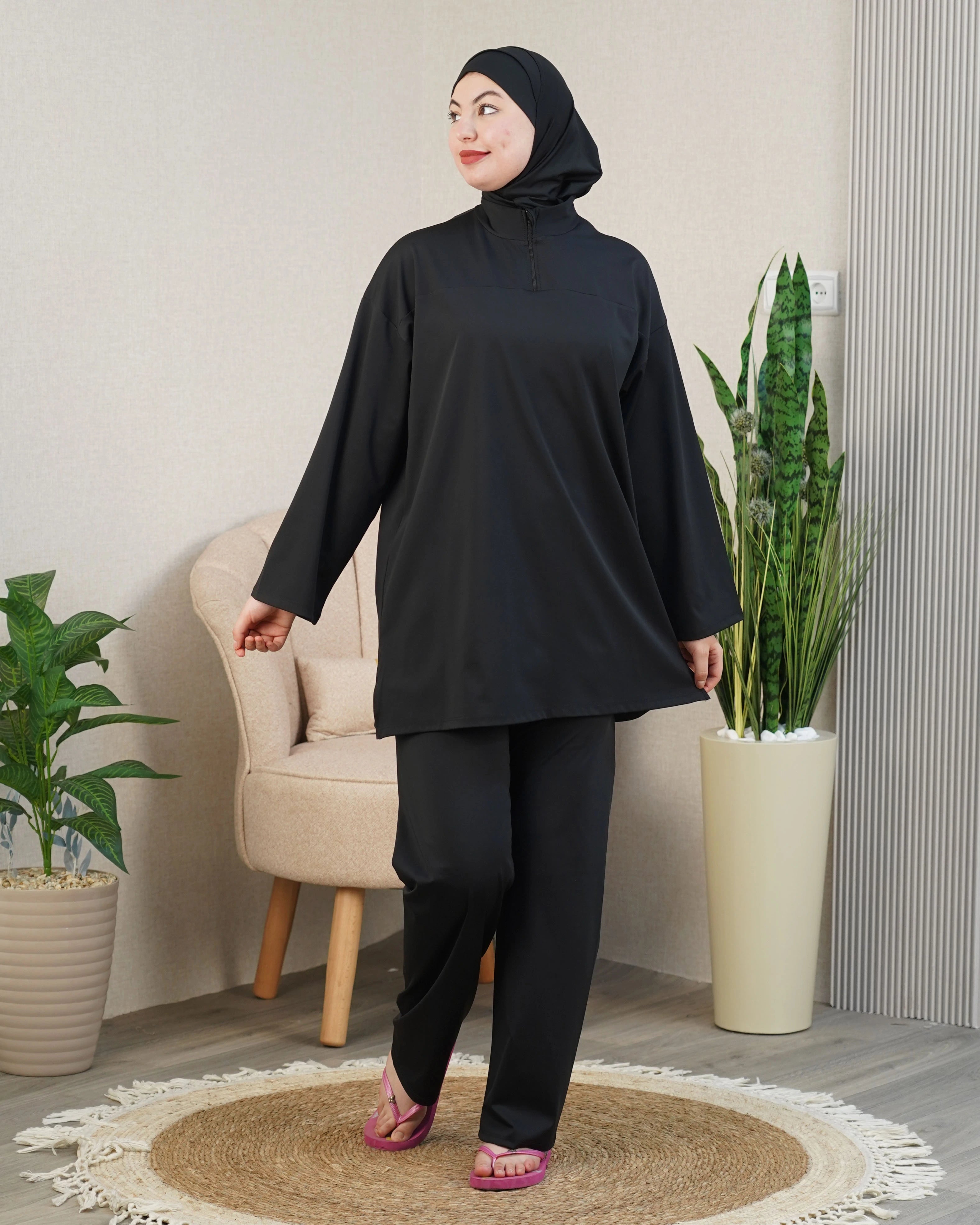 Burkini Pure Confort—Style Sport-Chic & Protection Totale