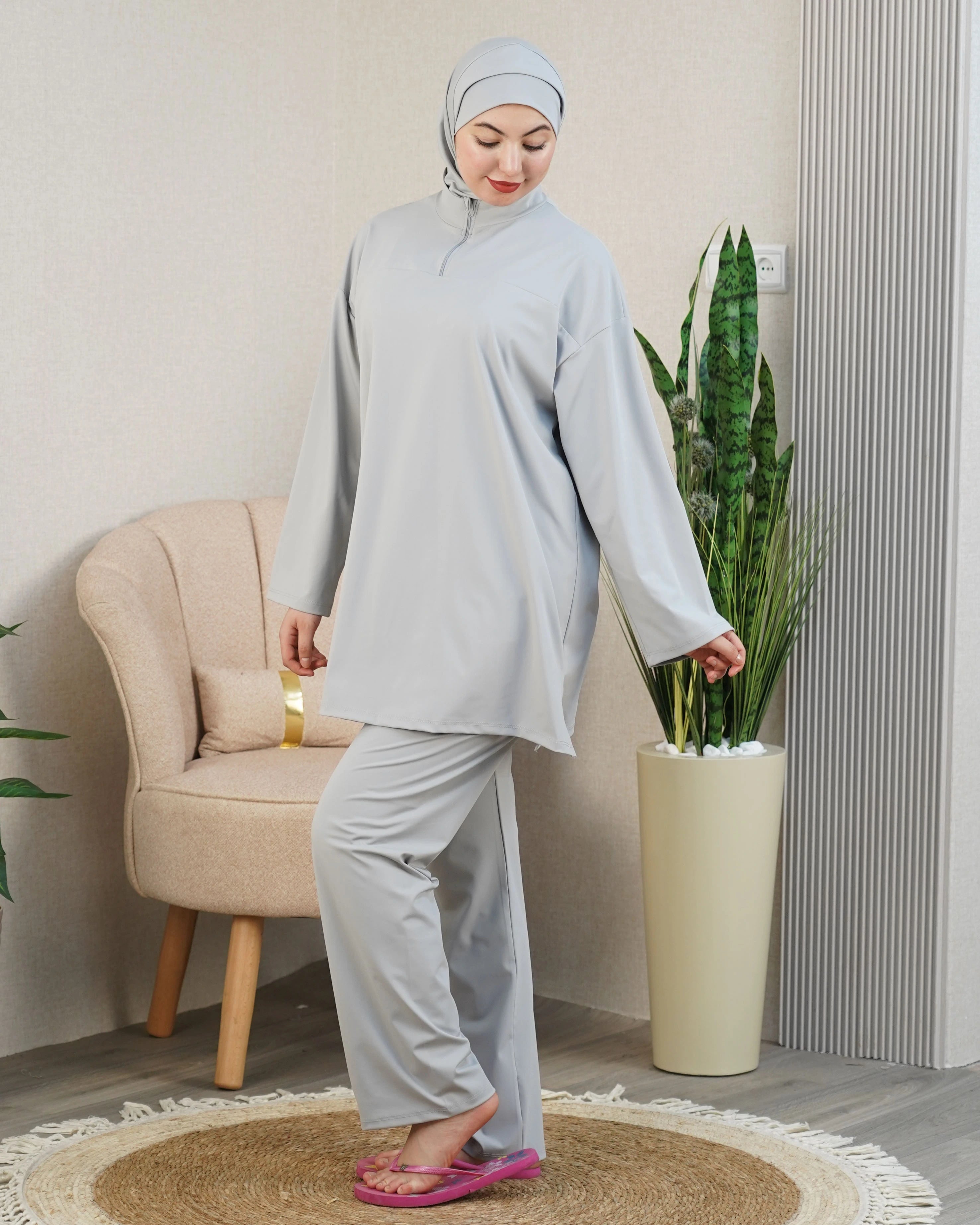 Burkini Pure Confort—Style Sport-Chic & Protection Totale