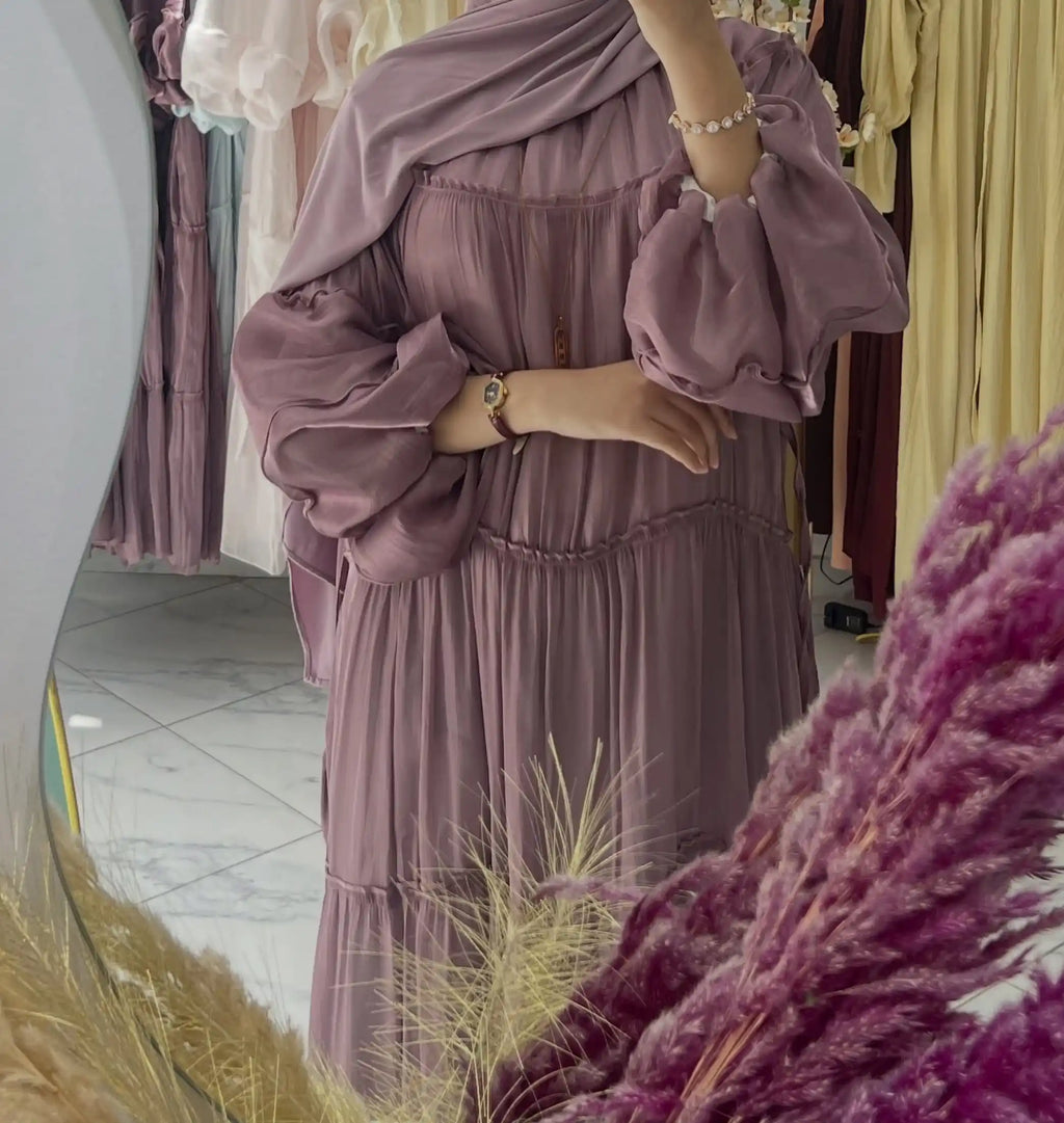 Robe Princess Organza doublée  —Élégance & Féminité Intemporelle