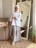 ENSEMBLE RANA — Tissu Molleton Lycra Export — Douceur & Haute Qualité