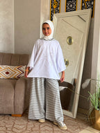 ENSEMBLE RANA — Tissu Molleton Lycra Export — Douceur & Haute Qualité