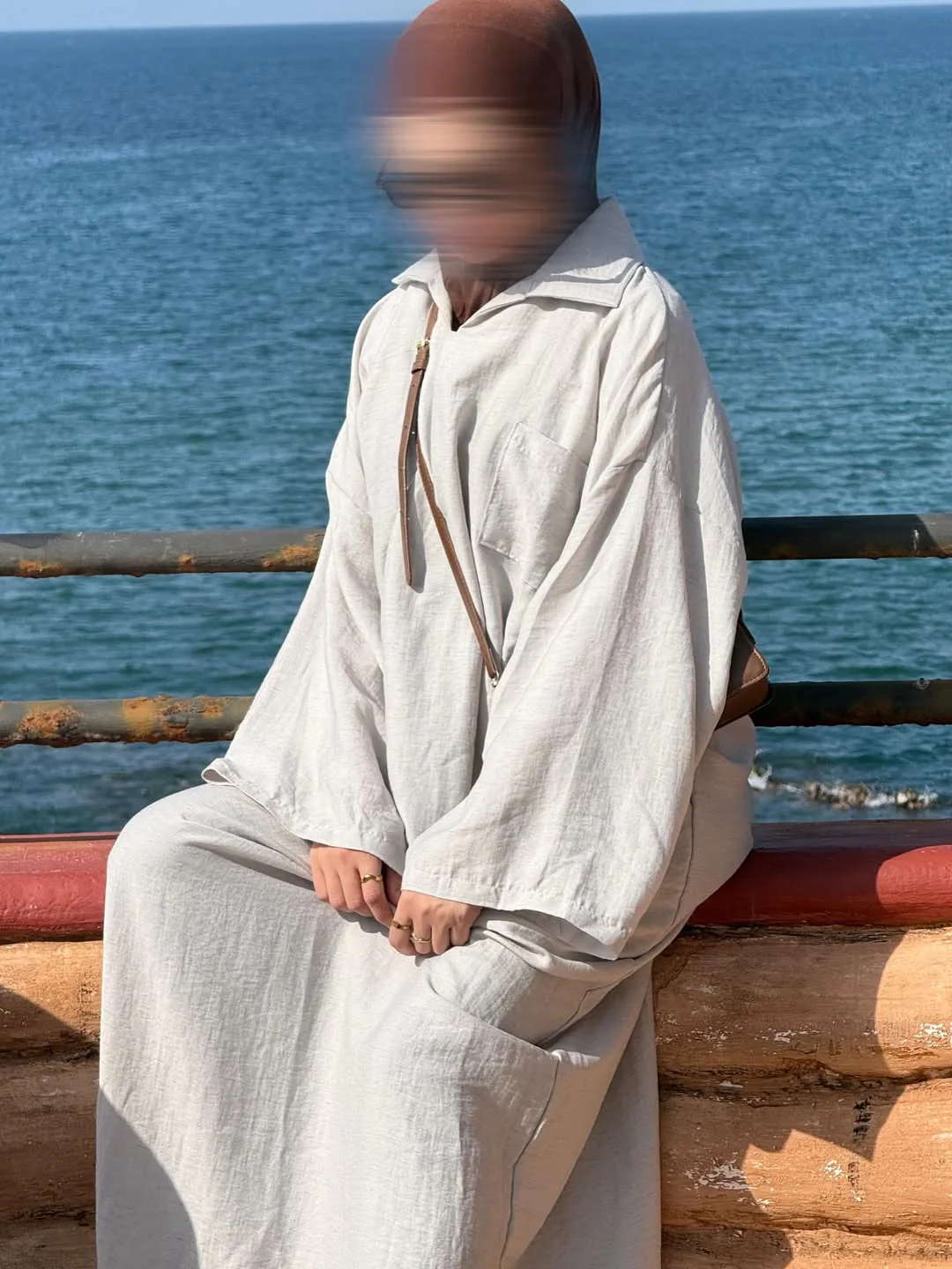 ABAYA-LAIN-BEIGE-4XL