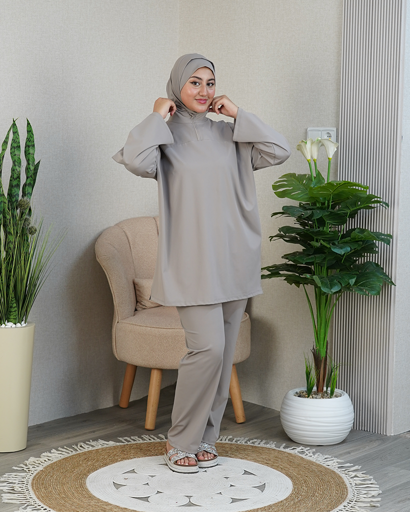 Burkini Pure Confort—Style Sport-Chic & Protection Totale
