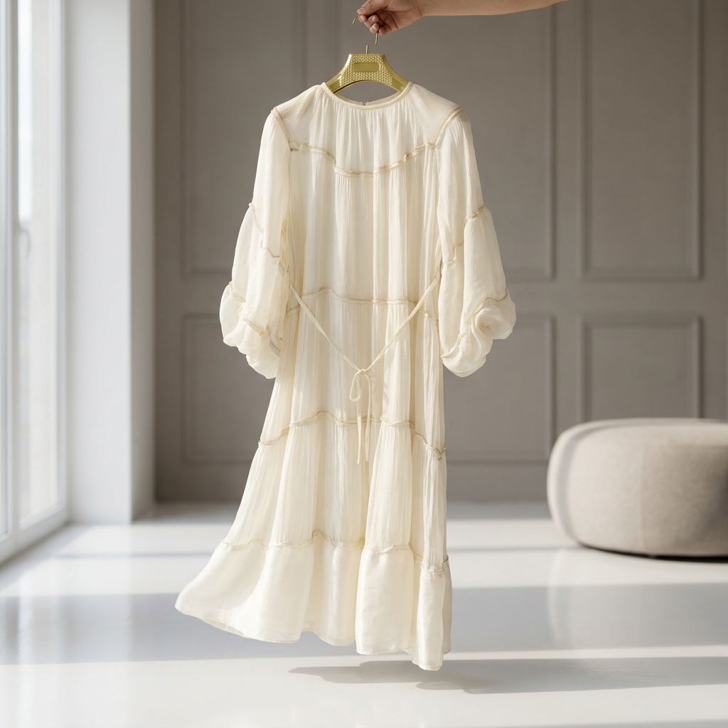 Robe Princess Organza  —Élégance & Féminité Intemporelle