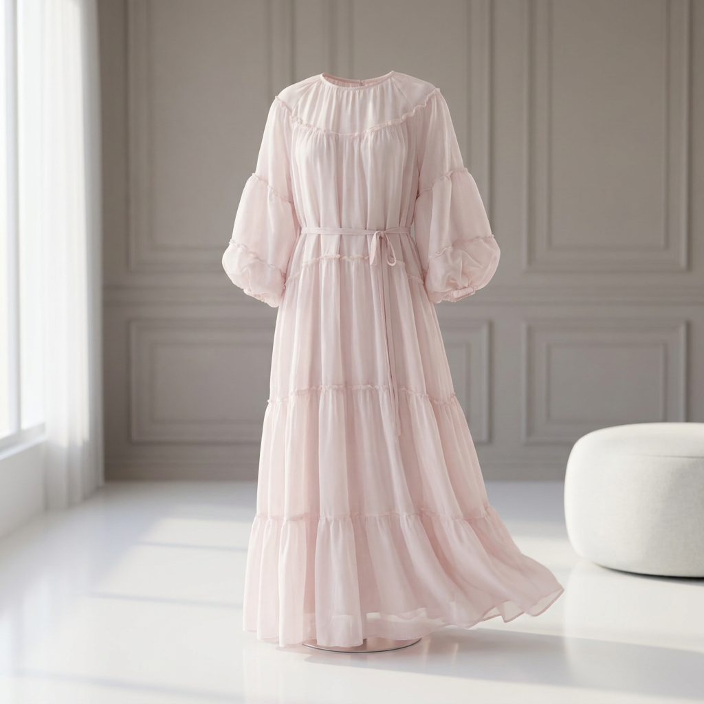 Robe Princess Organza  —Élégance & Féminité Intemporelle