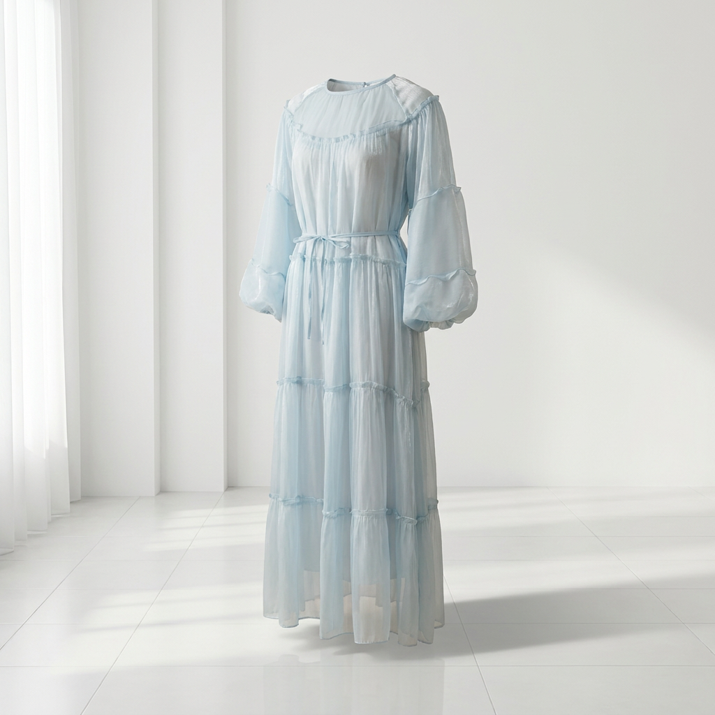 Robe Princess Organza  —Élégance & Féminité Intemporelle