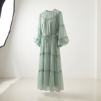 Robe Princess Organza  —Élégance & Féminité Intemporelle