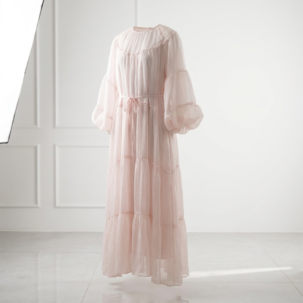 Robe Princess Organza  —Élégance & Féminité Intemporelle