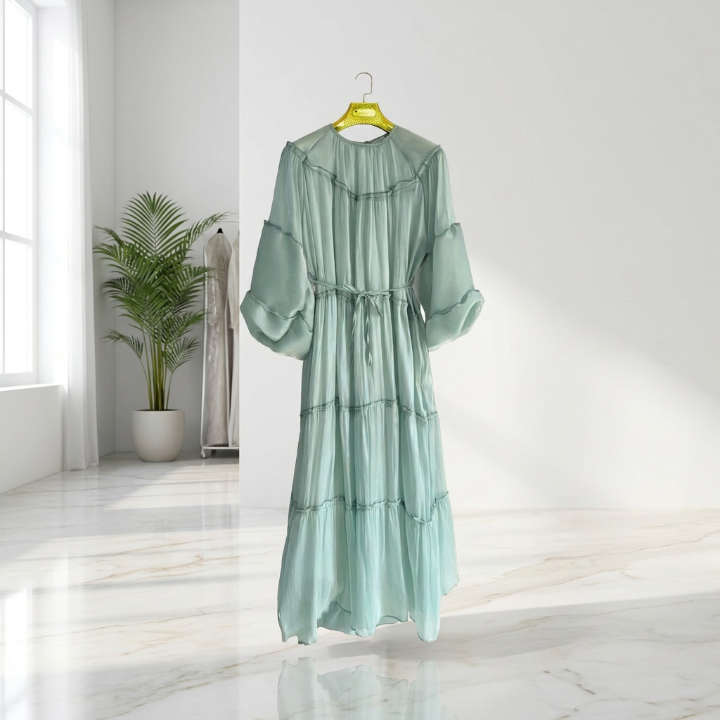 Robe Princess Organza doublée  —Élégance & Féminité Intemporelle