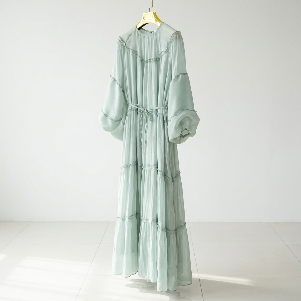 Robe Princess Organza  —Élégance & Féminité Intemporelle