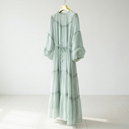 Robe Princess Organza  —Élégance & Féminité Intemporelle
